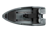 SEASTORM 12 HDPE Extra odolný plastový člun šedý – 366 cm