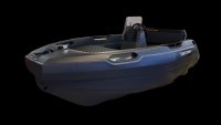 SEASTORM 13s HDPE Extra odolný plastový člun šedý – 400 cm
