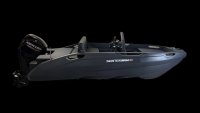 SEASTORM 13s HDPE Extra odolný plastový člun šedý – 400 cm