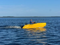 SEASTORM 12 HDPE Extra odolný plastový člun žlutý – 366 cm