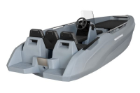 SEASTORM 12 HDPE Extra odolný plastový člun šedý – 366 cm