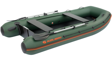 Kolibri KM-330XL nafukovací člun zelený, vysokotlaká podlaha Air-deck