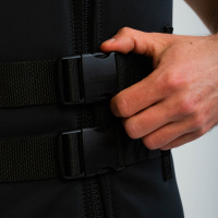 Jobe Graphite Grey neoprenová plovací vesta pro muže – 4XL