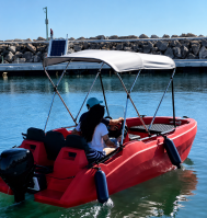 Hliníkové bimini pro SeaStorm 14' a 13'S