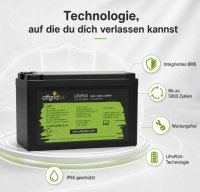 Offgridtec LiFePO4 baterie 12,8 V 100 Ah – 1280 Wh, integrovaný BMS