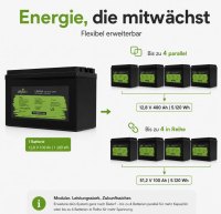 Offgridtec LiFePO4 baterie 12,8 V 100 Ah – 1280 Wh, integrovaný BMS