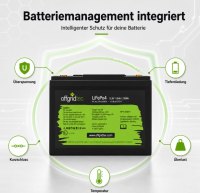 Offgridtec LiFePO4 baterie 12,8 V 18 Ah – 230 Wh, integrovaný BMS