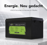 Offgridtec LiFePO4 baterie 12,8 V 304 Ah – 3891 Wh, integrovaný BMS a vyhřívací podložka