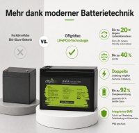 Offgridtec LiFePO4 baterie 25,6 V 50 Ah – 1280 Wh, integrovaný BMS