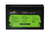 Offgridtec LiFePO4 baterie 12,8 V 8 Ah – 102 Wh, integrovaný BMS