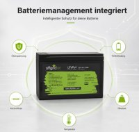 Offgridtec LiFePO4 baterie 12,8 V 8 Ah – 102 Wh, integrovaný BMS