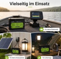 Offgridtec LiFePO4 baterie 12,8 V 8 Ah – 102 Wh, integrovaný BMS