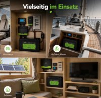 Offgridtec LiFePO4 baterie 25,6 V 100 Ah – 2560 Wh, integrovaný BMS a vyhřívací podložka