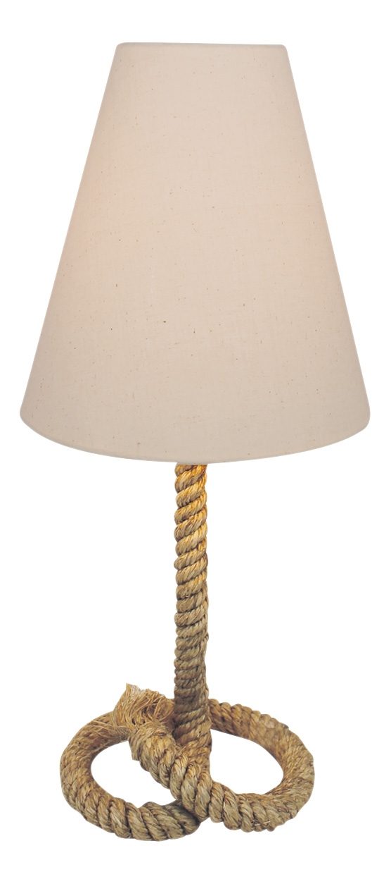 Lampa s lanem ve stylu mola, se stínidlem – výška 50 cm