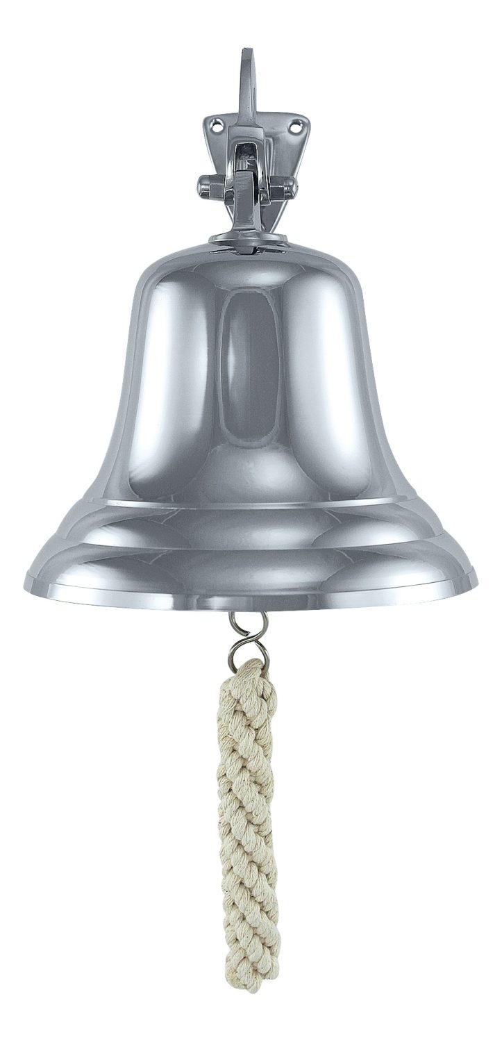 Lodní zvon poniklovaný, lehké provedení – průměr 15 cm