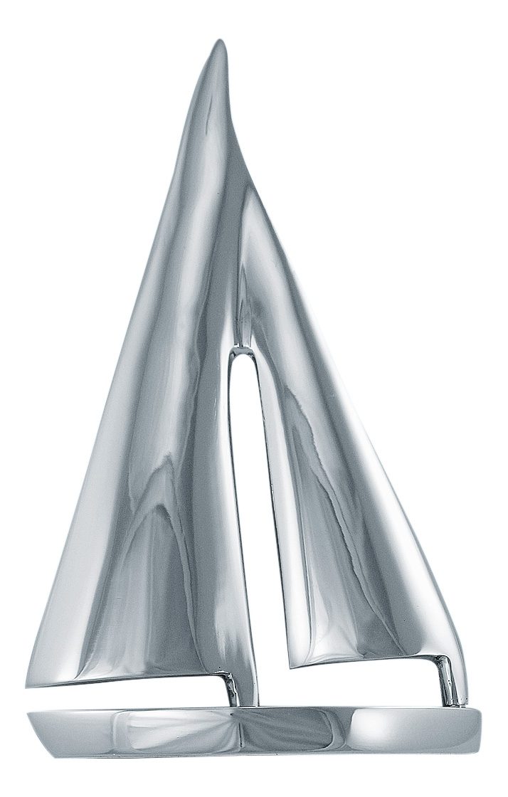 Plachetnice poniklovaná – výška 19 cm