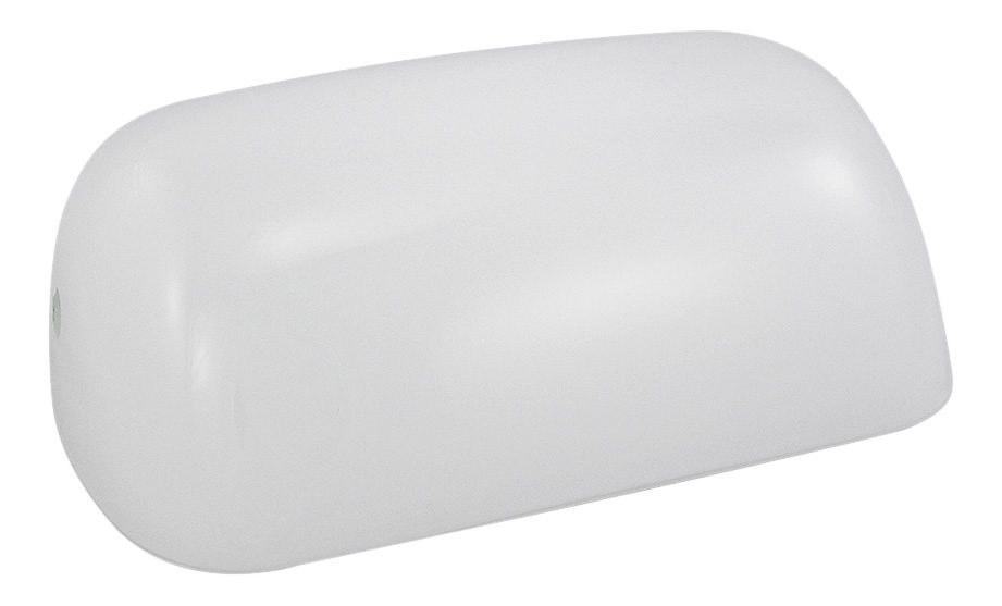 Náhradní sklo pro bankovní lampu 1295, bílé – 22,5 × 7 × 13 cm