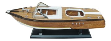 Model italského sportovního člunu dřevěný – délka 50 cm