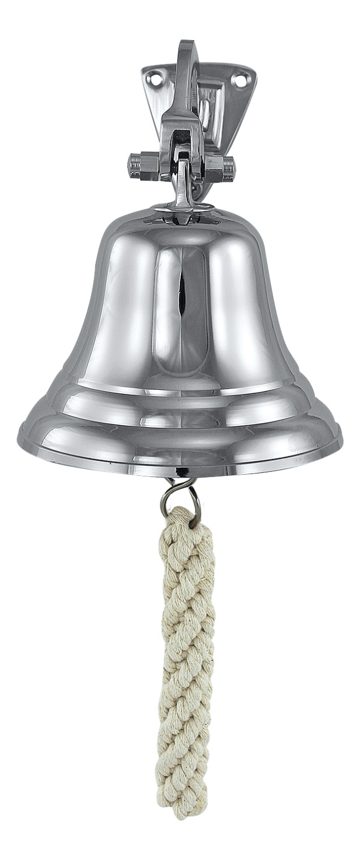 Lodní zvon poniklovaný, lehké provedení – průměr 10 cm