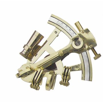 Sextant mosazný – 12 × 11 cm