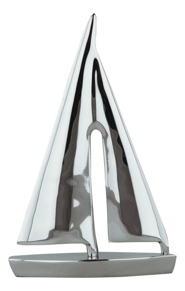 Plachetnice poniklovaná – výška 22,5 cm