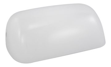 Náhradní sklo pro bankovní lampu 1295, bílé – 22,5 × 7 × 13 cm
