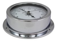 Hodiny chromované – průměr 14,5 cm