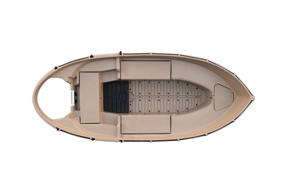 WHALY 450 CLASSIC plastový člun z polyethylenu - 4,37 m, 390 kg