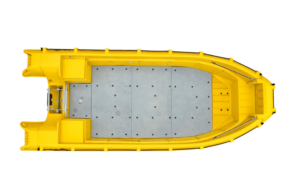 WHALY 500R plastový člun z polyethylenu - 4,99 m, 450 kg