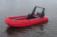 WHALY 435 plastový člun z polyethylenu - 4,35 m, 186 kg