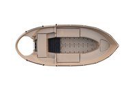 WHALY 450 CLASSIC plastový člun z polyethylenu - 4,37 m, 390 kg