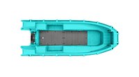 WHALY 455 plastový člun z polyethylenu - 4,50 m, 290 kg