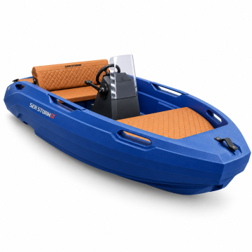 SEASTORM 13s HDPE Extra odolný plastový člun modrý – 400 cm