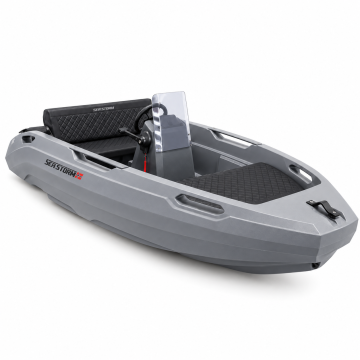SEASTORM 13s HDPE Extra odolný plastový člun šedý – 400 cm