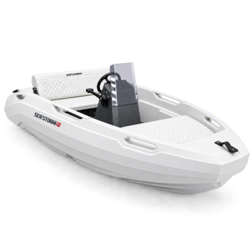 SEASTORM 13s HDPE Extra odolný plastový člun bílý – 400 cm