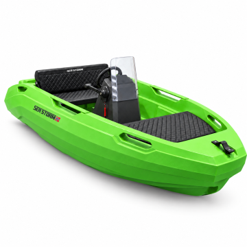 SEASTORM 13s HDPE Extra odolný plastový člun zelený – 400 cm