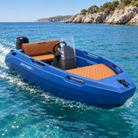 SEASTORM 13s HDPE Extra odolný plastový člun modrý – 400 cm