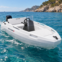 SEASTORM 13s HDPE Extra odolný plastový člun bílý – 400 cm