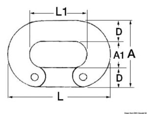 Řetězová spojka nerezová různé velikosti - Obrázek 2