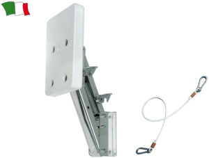 SKLÁDACÍ DRŽÁK MOTORU S PLASTOVOU DESKOU DO 25 kg - Obrázek 1