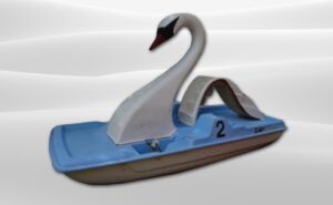 AQUA SYBB Vodní kolo HWB-04 "LABUŤ" s toboganem - 400x160x220 - Obrázek 1