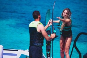 Jobe Allegre 67" Combo Waterskis Red - combo vodní lyže - Obrázek 11