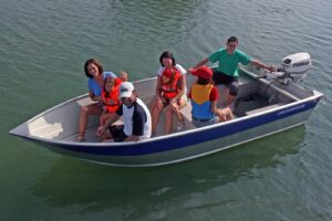 MARINE 450U hliníkový člun - 4,45m, 116kg - Obrázek 10