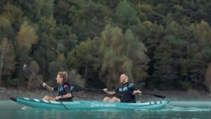 SPINERA HYBRIS 410 nafukovací kajak 410 x 90 cm - 2 místný - Obrázek 12