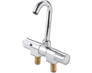 Otočná vodovodní baterie - pro studenou a teplou vodu - Obrázek 1