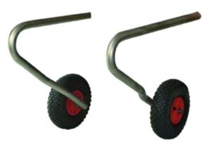 Přepravní kolečka pro nafukovací čluny s vysokotlakou podlahou - Obrázek 1