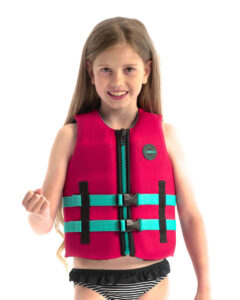 Jobe Neoprene Life Vest Kids Hot Pink 20-30 kg neoprenová dětská vesta