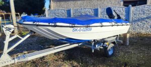 Motorový člun ANGELO MOLINARI 410 s motorem YAMAHA F25 + přívěs - Obrázek 4