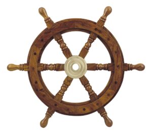Lodní kormidlo Ø 45 cm - Obrázek 1
