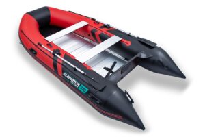 Gladiator CLASSIC B370 AL nafukovací člun s hliníkovou podlahou - červeno-černý - Obrázek 1